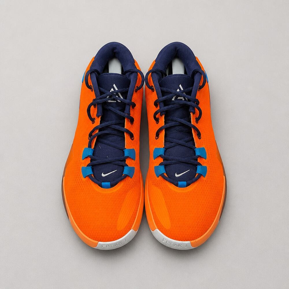 Nike Zoom Freak 1 All Bros Total Orange Men's Size 11 Basketball BQ5422-800 VGUC